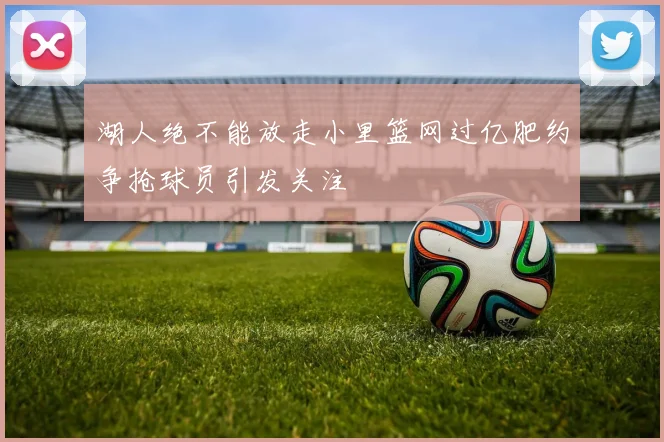 湖人绝不能放走小里篮网过亿肥约争抢球员引发关注